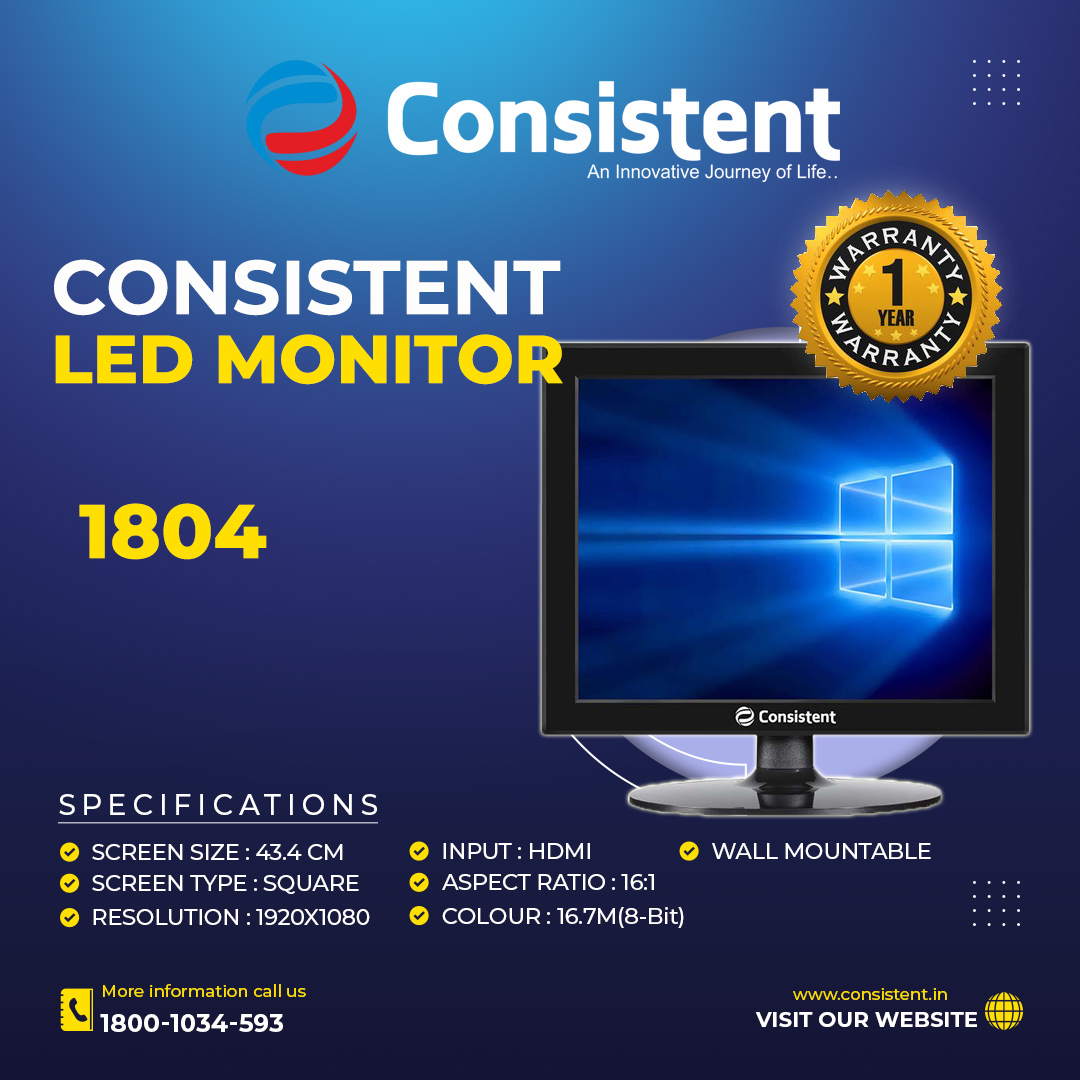 1804 LED monitor