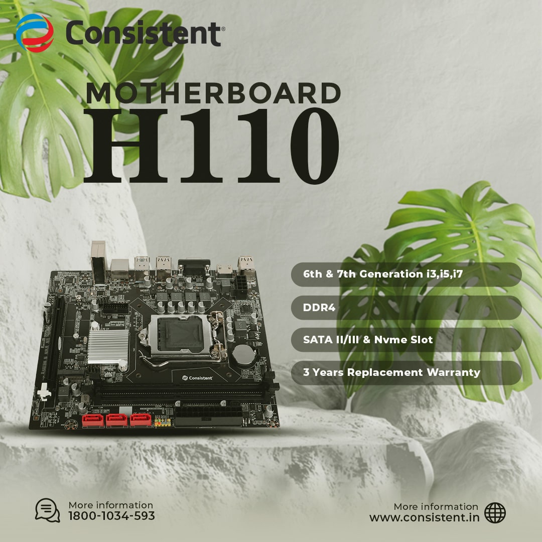 Consistent H110 motherboard