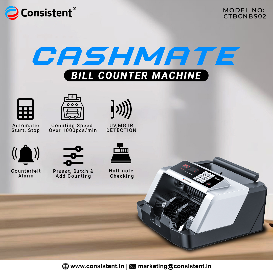 cashomate new Note Counter Counting Machine