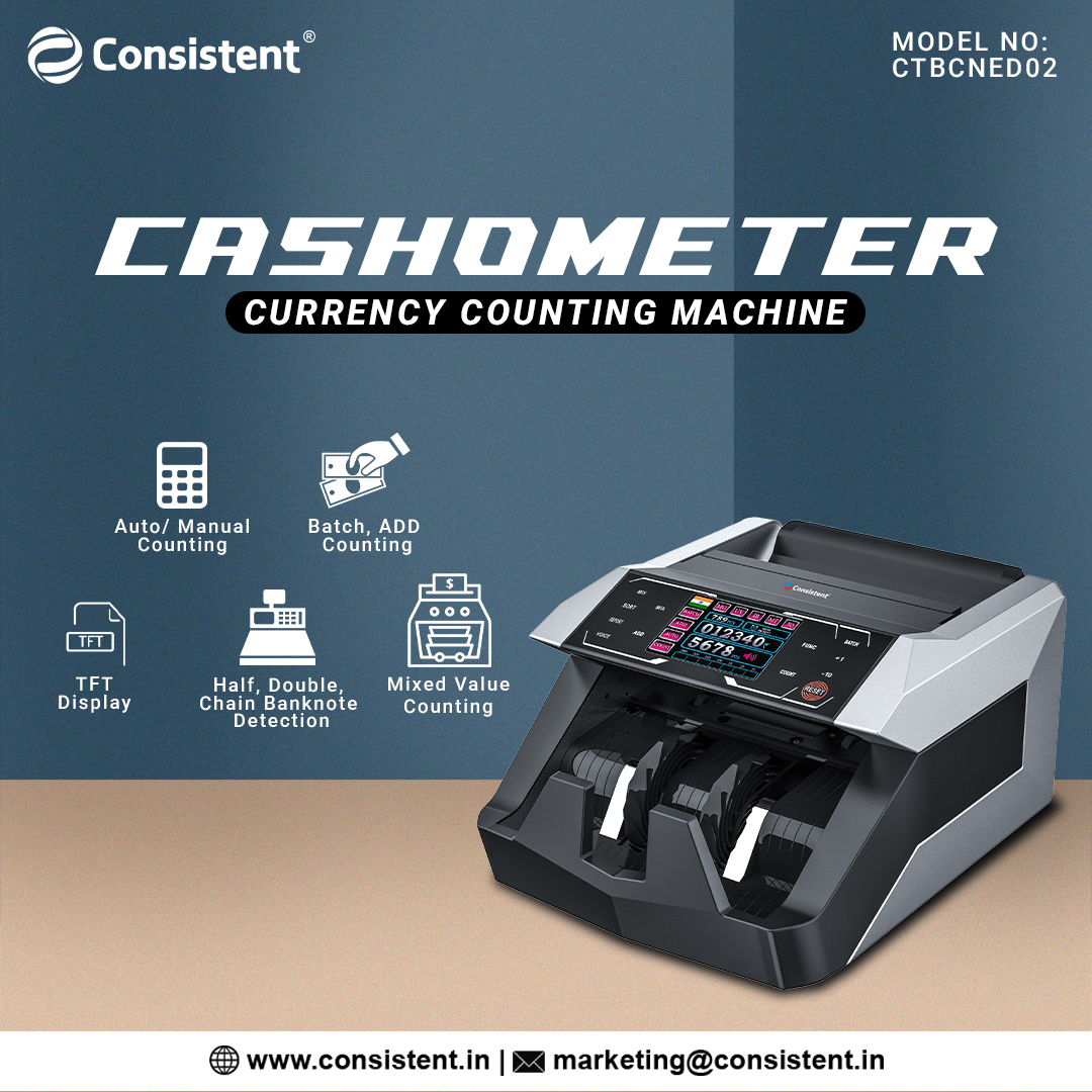cashometer new Digital Bill Counter and ditector counting machine image