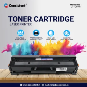 Consistent Laser Toner Cartridge 101 (CTTC0101) Support ML-2161 / ML-2162G / ML-2163G / ML-2164GW / ML-2165 / ML-2165W / ML-2166 / ML-2166W / ML-2168G Printers