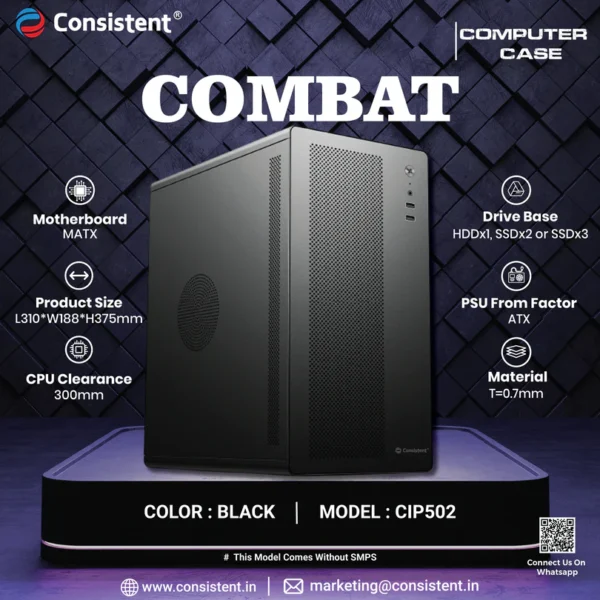 COMPUTERCASEBLACK502.............-01 COMPUTERCASEBLACK502.............-01