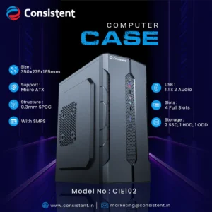 Consistent Computer Cabinet with Power supply 102
