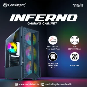 Consistent Inferno Gaming Cabinet 2002