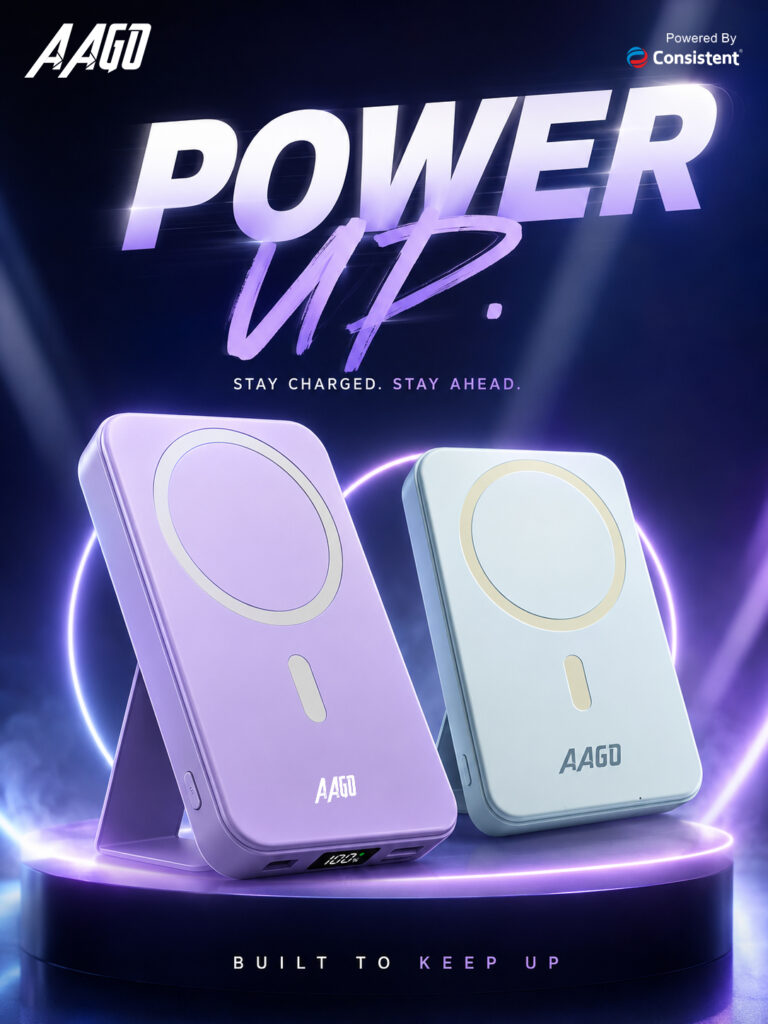Consistent Infosystems Launches AAGO ProMag 10000mAh Power Bank with 15W Magnetic Wireless Charging